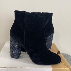 Glitter Heel Boot